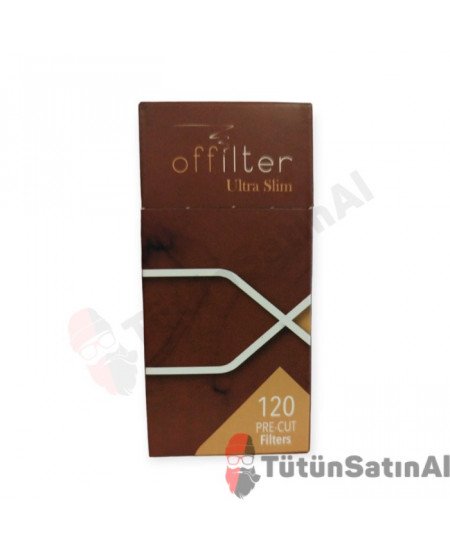 Offilter Ultra Slim Organik Tütün Sarma Filtresi