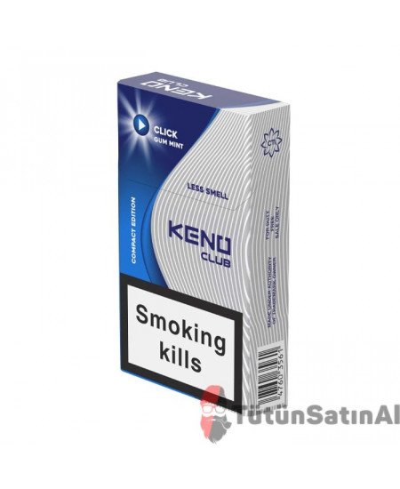 Keno Club Gum Mint (Kalın) İthal Sigara Keno Club Gum Mint (Kalın) İthal Sigara