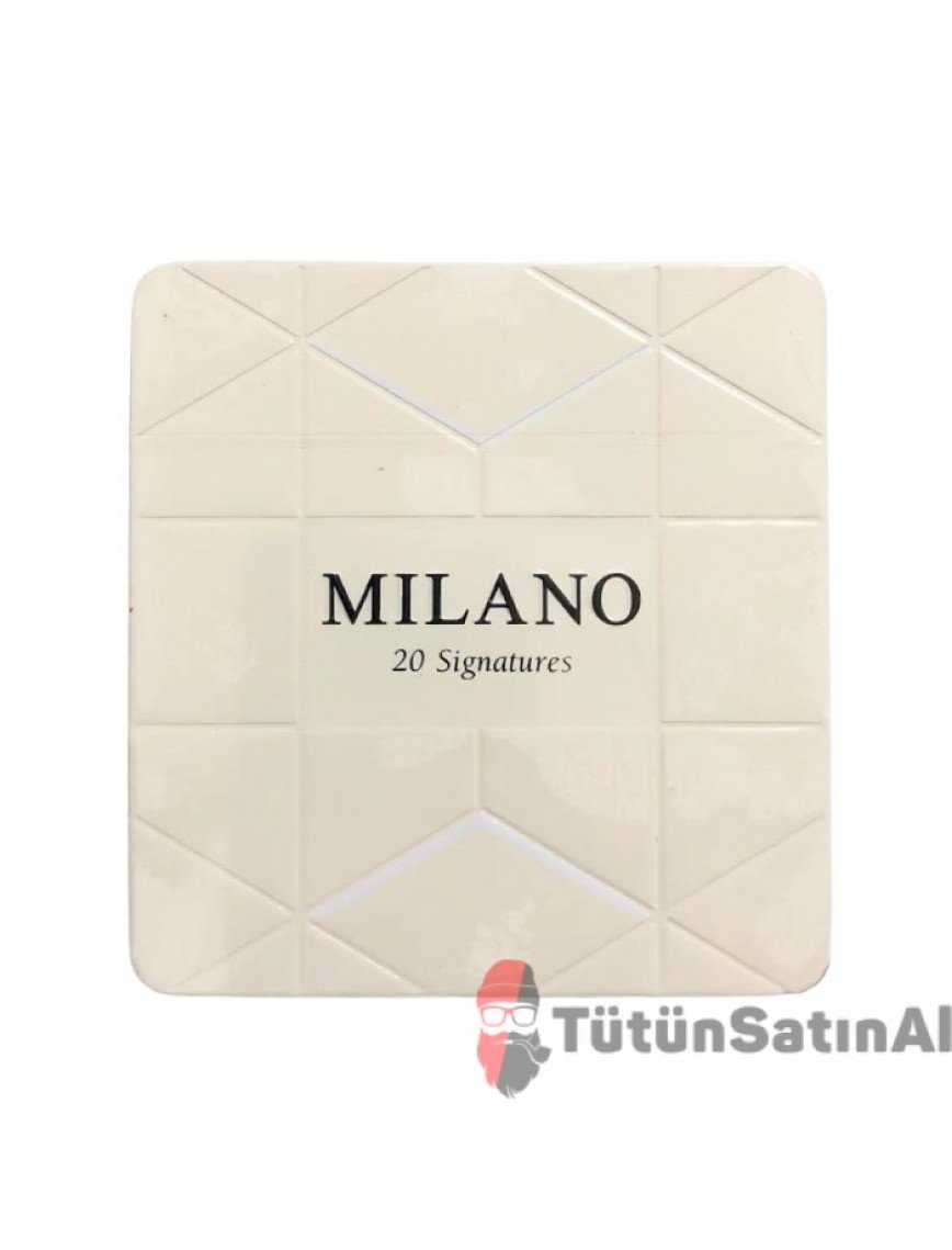 Milano 20 Signatures White Vanilla Sigara Milano 20 Signatures White Vanilla Sigara
