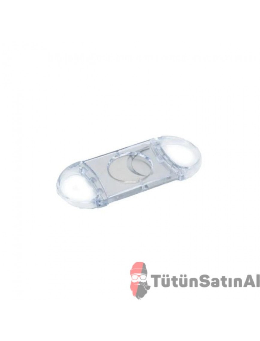 Puro Makası Puro Kesme Makası Plastik (Beyaz Saydam)