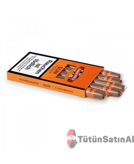 Handelsgold Sun - Portakal aromalı 5'li Sigarillo Handelsgold Sun - Portakal aromalı 5'li Sigarillo