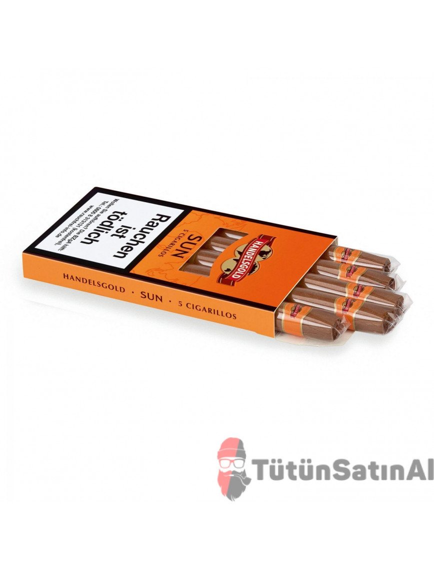 Handelsgold Sun - Portakal aromalı 5'li Sigarillo