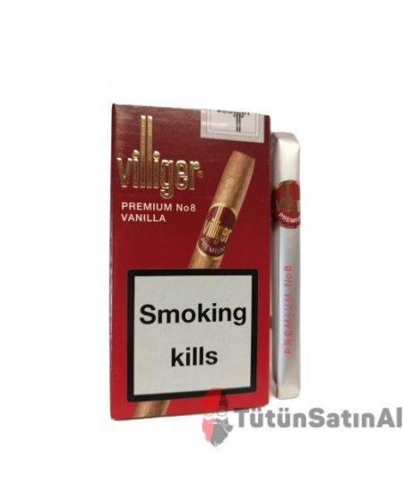 Villiger Premium No 8 Vanilla İthal Puro