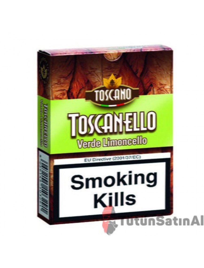 Toscanello Verde Limoncello Puro – Toscanello Limoncello Limon Aromalı