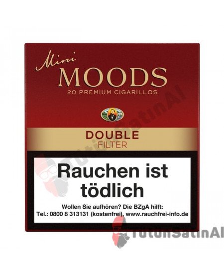 Moods Mini Double Filter 20's - Sigarillo Satın Al
