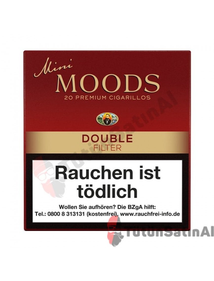 Moods Mini Double Filter 20's - Sigarillo Satın Al