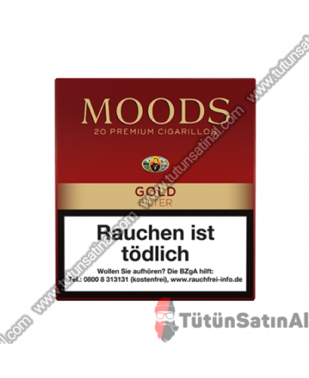 Dannemann Moods Gold Filter 20’li İthal Paket Sigarillo