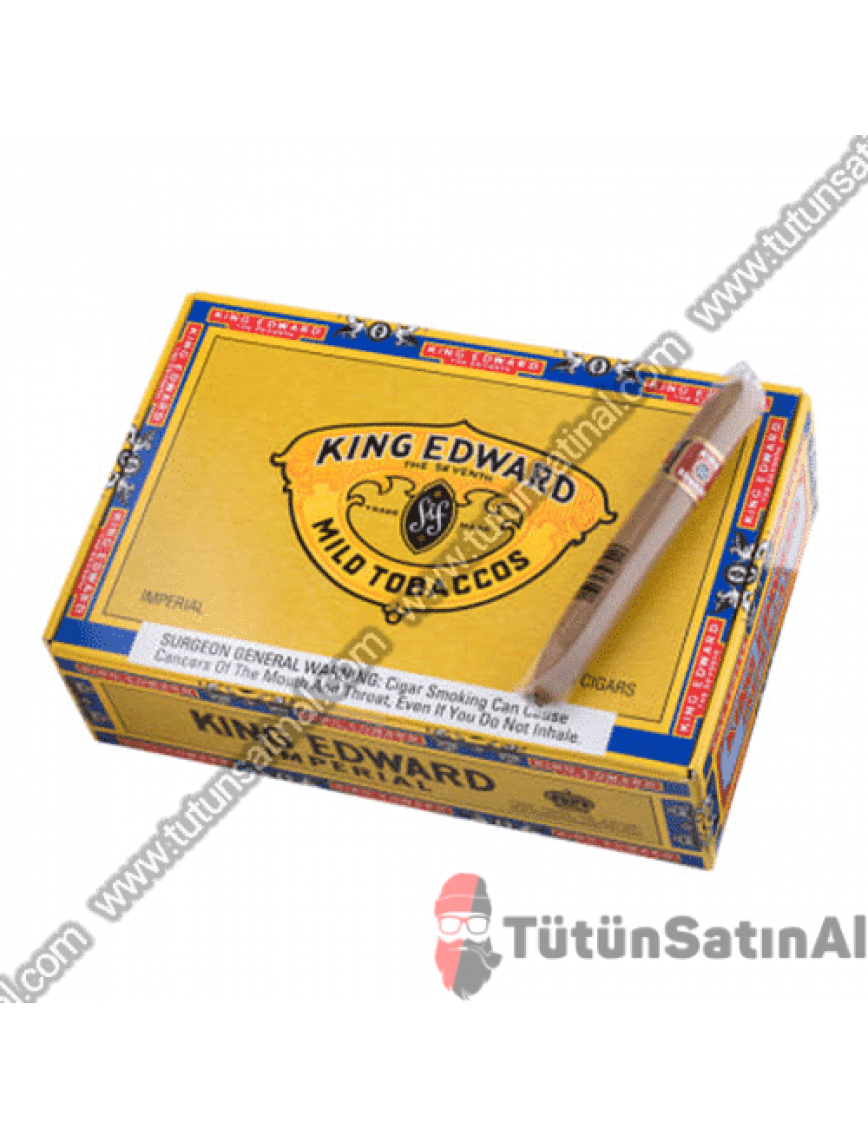 King Edward Imperial Puro (Box of 50) - Doğal King Edward Imperial Puro (Box of 50) - Doğal