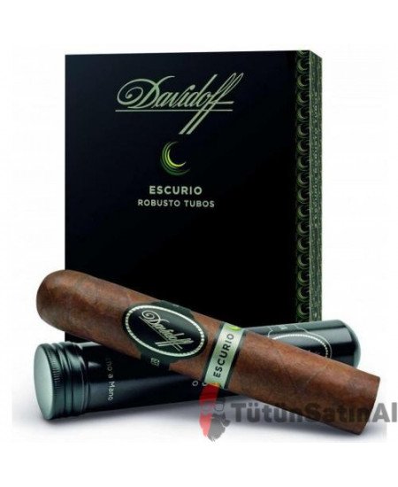 Davidoff Escurio Robusto Tubos 4's Puro Davidoff Escurio Robusto Tubos 4's Puro
