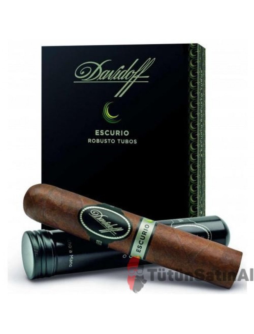 Davidoff Escurio Robusto Tubos 4's Puro