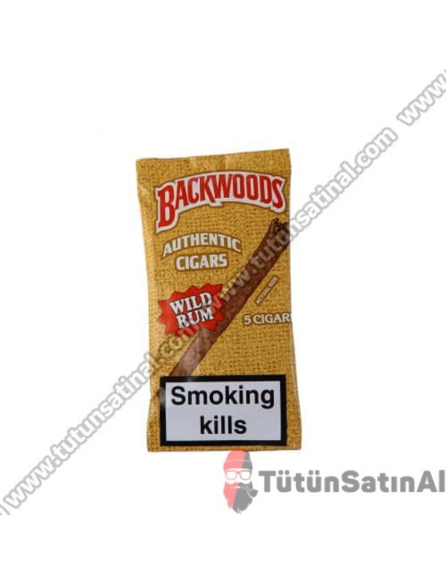 Backwoods Wild Rum (Rom Aromalı) Islak Puro