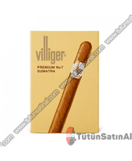 Villiger Premium Sumatra No:7 5'li Villiger Premium Sumatra No:7 5'li