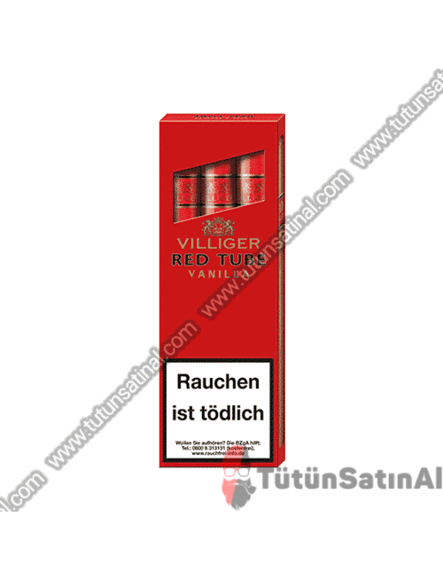 Villiger Red Tube Vanilla 3'lü