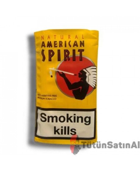 American Spirit Yellow Sarı – 30gr İthal Tütün (KURU ÜRÜN)