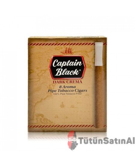 Captain Black Dark Crema Puro Satın Al – Çikolata Aromalı Captain Black Dark Crema Puro Satın Al – Çikolata Aromalı