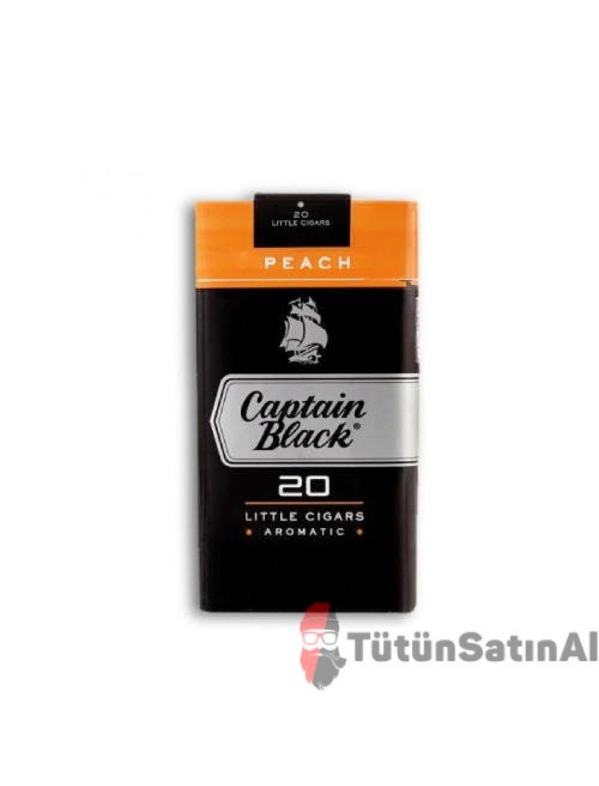 Captain Black Aromatic Peach (Şeftali Aromalı) İthal Sigara Captain Black Aromatic Peach (Şeftali Aromalı) İthal Sigara