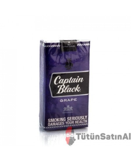 Captain Black Grape – Üzüm Aromalı 20’li Sigara Captain Black Grape – Üzüm Aromalı 20’li Sigara
