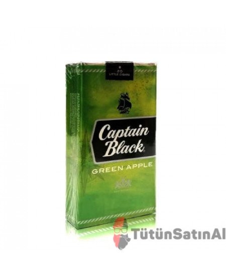 Captain Black Green Apple – Yeşil Elma 20’li Sigara Captain Black Green Apple – Yeşil Elma 20’li Sigara