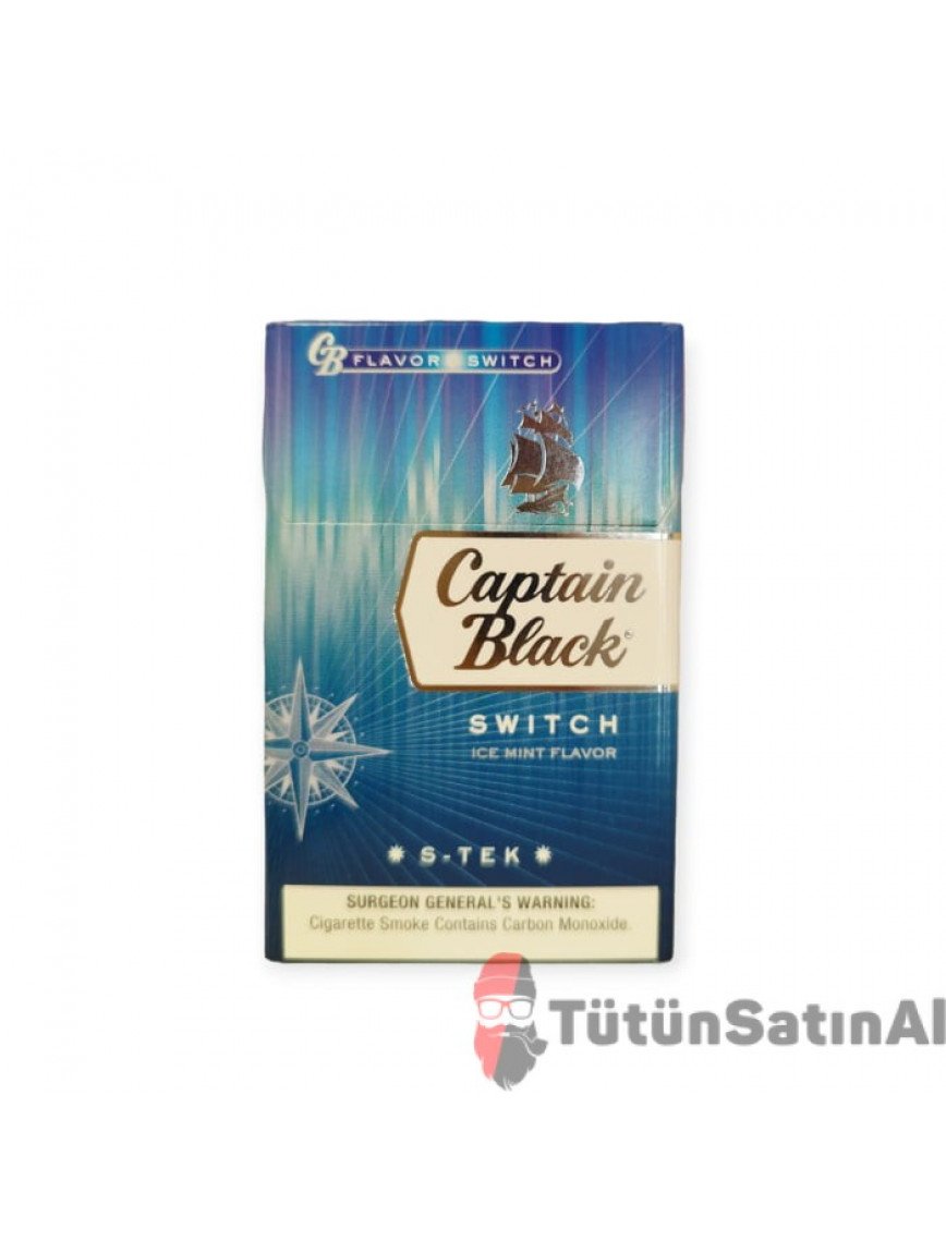 Captain Black Switch İce Mint Slim Flavor Mentollü Sigara