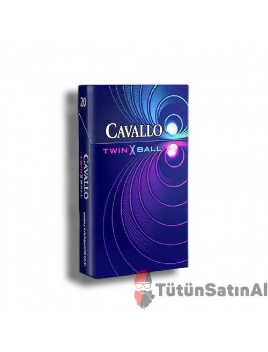 Cavallo Twin Ball Mentol / Böğürtlen Sigara