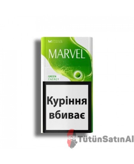 Marvel Green Energy (Yeşil Elma Aromalı) Marvel Green Energy (Yeşil Elma Aromalı)