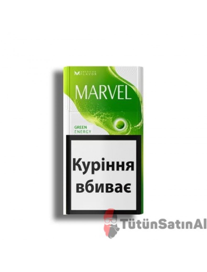 Marvel Green Energy (Yeşil Elma Aromalı)