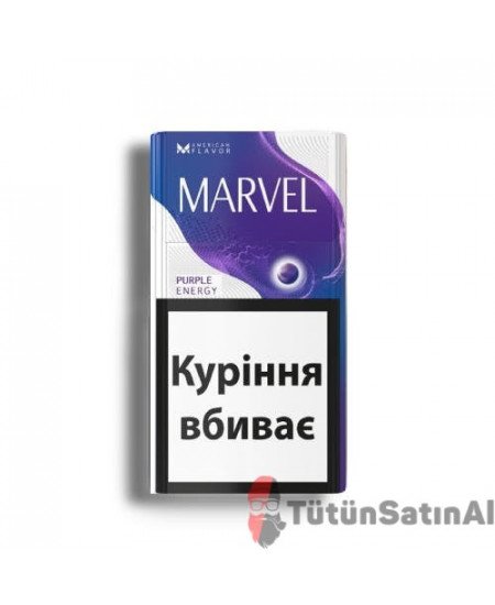Marvel Purple Energy İthal Sigara Marvel Purple Energy İthal Sigara