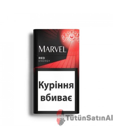 Marvel Red Energy (Karpuz) İthal Sigara Marvel Red Energy (Karpuz) İthal Sigara