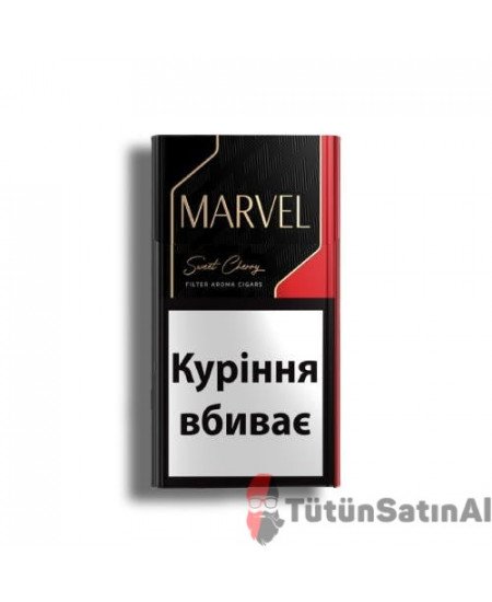 Marvel Black Red Sweet Cherry Kiraz Vişne Aromalı Sigara Marvel Black Red Sweet Cherry Kiraz Vişne Aromalı Sigara