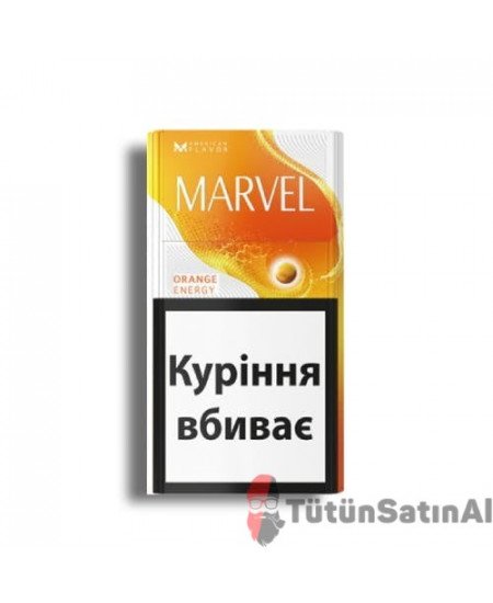 Marvel Orange Energy İthal Sigara Marvel Orange Energy İthal Sigara