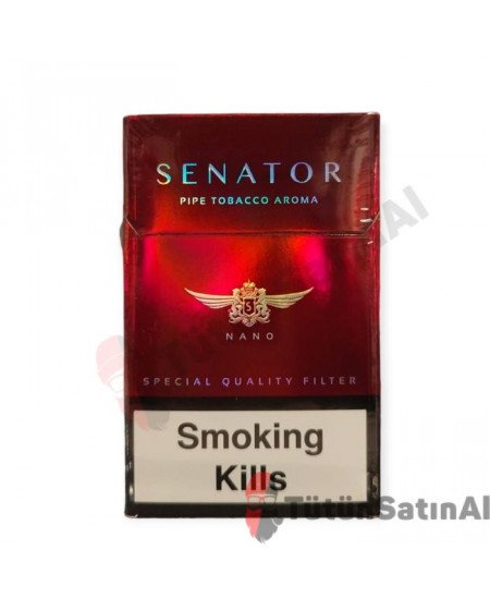 Senator Nano Pipe Tobacco Sigara - Pipo Tütünü Aromalı Senator Nano Pipe Tobacco Sigara - Pipo Tütünü Aromalı