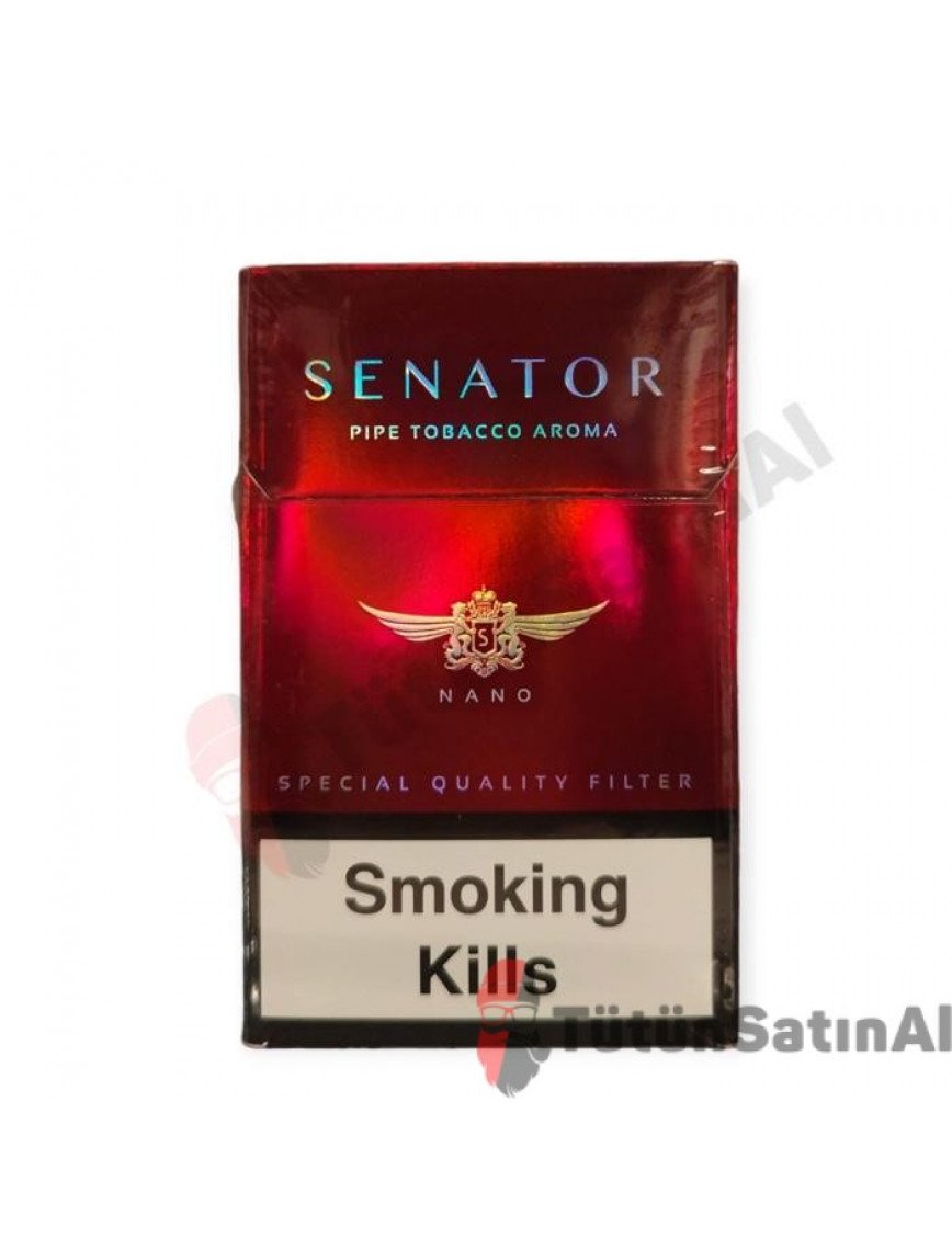 Senator Nano Pipe Tobacco Sigara - Pipo Tütünü Aromalı