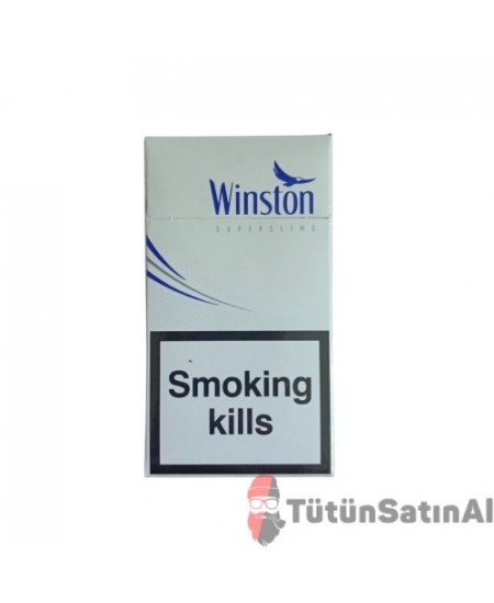 Winston Blue Super Slim İthal Sigara Winston Blue Super Slim İthal Sigara