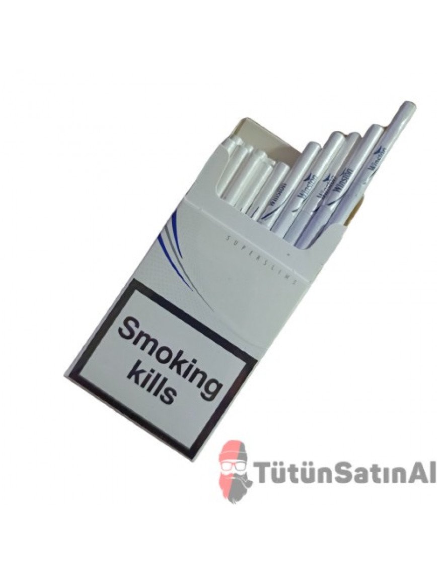 Winston Blue Super Slim İthal Sigara Winston Blue Super Slim İthal Sigara