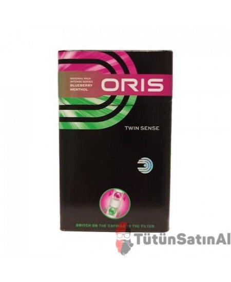 Oris Twin Sense Blueberry Mentollü Sigara (Böğürtlen Mentol) Oris Twin Sense Blueberry Mentollü Sigara (Böğürtlen Mentol)