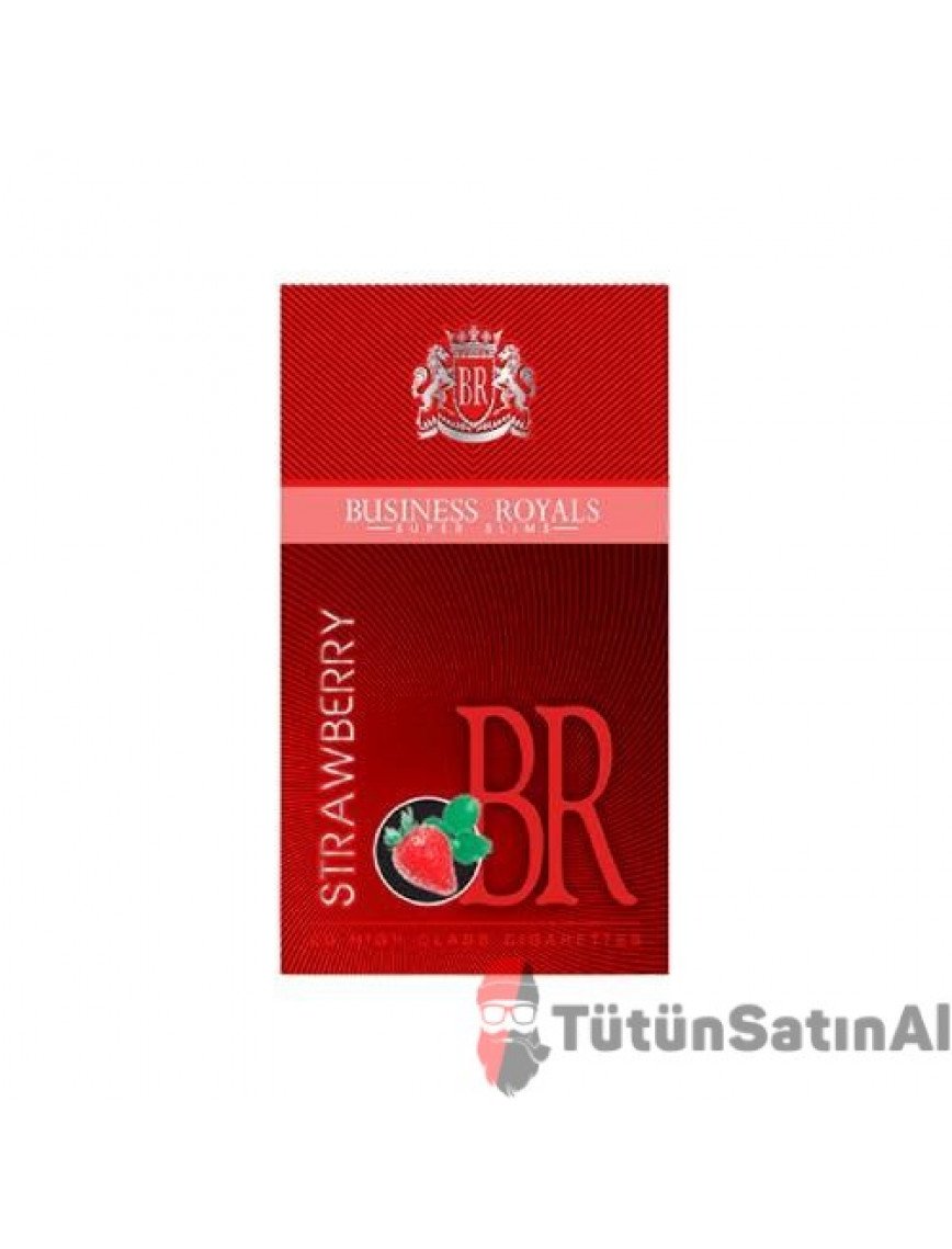 Business Royall BR Super Slim Strawberry (Çilek) Business Royall BR Super Slim Strawberry (Çilek)
