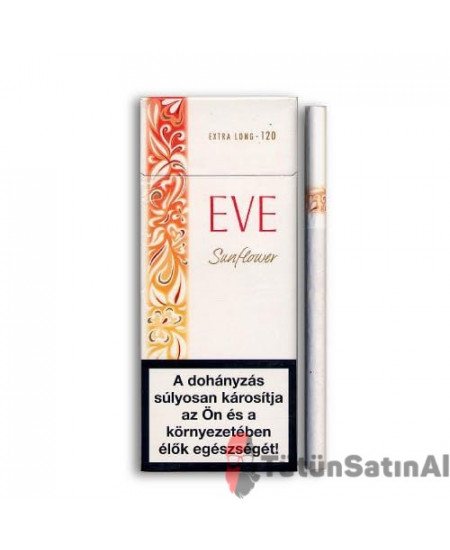 Eve SunFlower Ekstra Uzun İthal Paket Sigara Eve SunFlower Ekstra Uzun İthal Paket Sigara