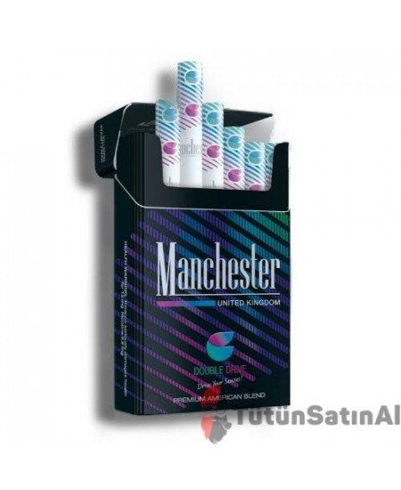 Manchester Double Drive Mentollü Sigara (Böğürtlen Mentol) Manchester Double Drive Mentollü Sigara (Böğürtlen Mentol)