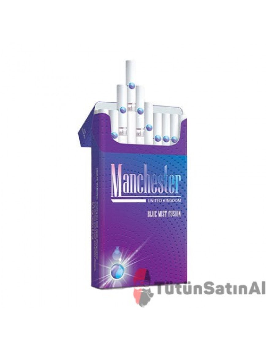 Manchester Blue Mist Fusion Capsule Slim Sigara (Böğürtlen Mentol) Manchester Blue Mist Fusion Capsule Slim Sigara (Böğürtlen Mentol)