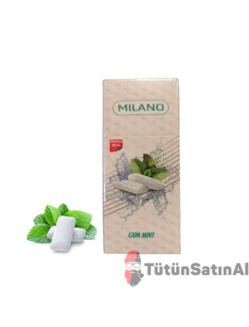 Milano Gum Mint Süperslim Sigara Satın Al- Naneli Sakız aromalı