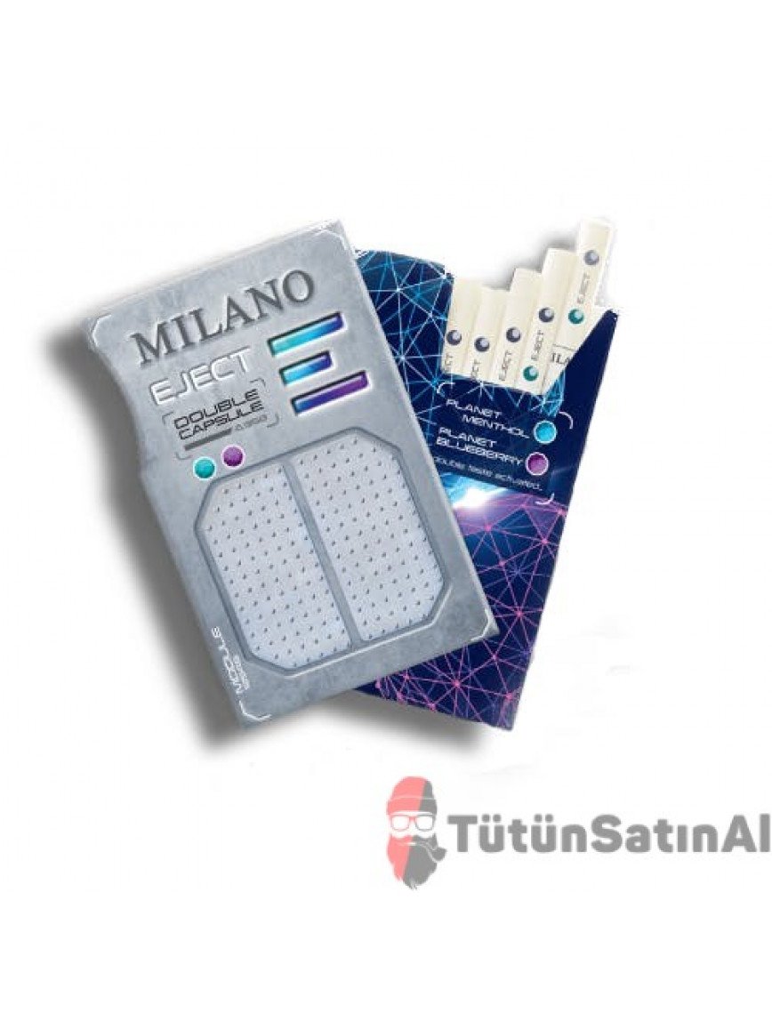 Milano Eject Double Click sigara – Mentol ve Böğürtlen