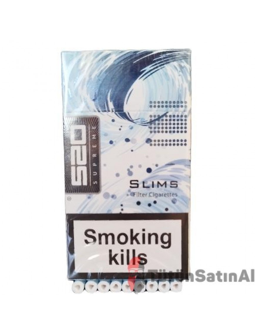 TTL 520 Supreme Slim Sade Kalpli Sigara