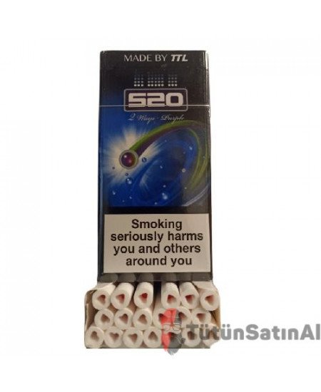 TTL 520 Mentol Böğürtlen Kalpli Sigara TTL 520 Mentol Böğürtlen Kalpli Sigara