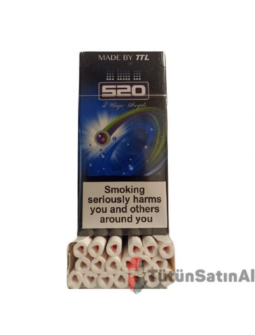 TTL 520 Mentol Böğürtlen Kalpli Sigara