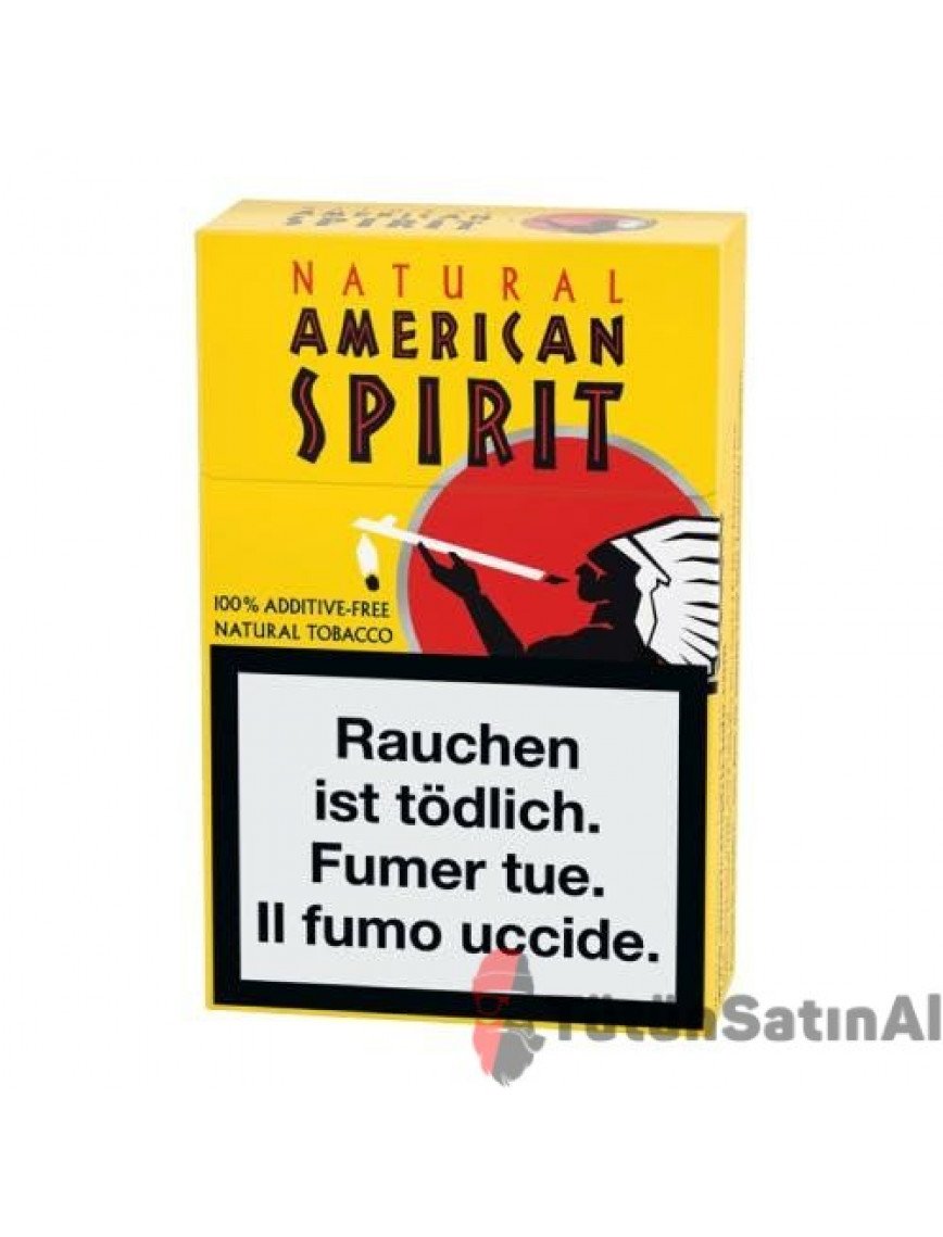 American Spirit Yellow İthal Paket Sigara American Spirit Yellow İthal Paket Sigara