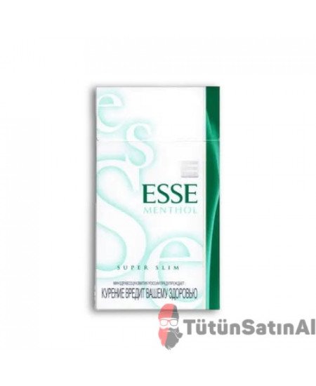 ESSE Süperslim Menthol İthal Paket Sigara ESSE Süperslim Menthol İthal Paket Sigara